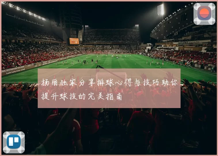 杨丽独家分享排球心得与技巧助你提升球技的完美指南