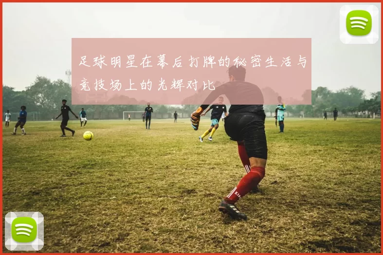 足球明星在幕后打牌的秘密生活与竞技场上的光辉对比