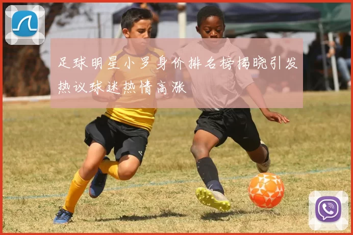 足球明星小罗身价排名榜揭晓引发热议球迷热情高涨