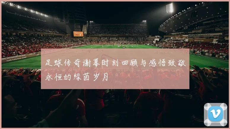 足球传奇谢幕时刻回顾与感悟致敬永恒的绿茵岁月
