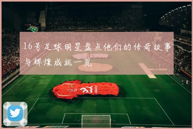 16号足球明星盘点他们的传奇故事与辉煌成就一览