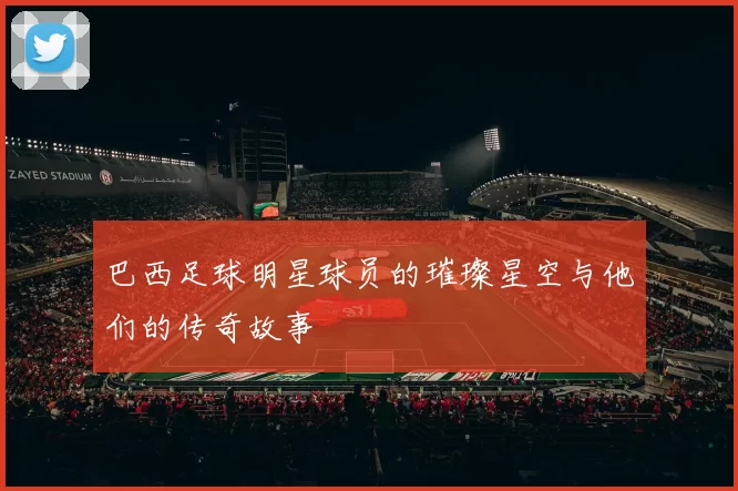 巴西足球明星球员的璀璨星空与他们的传奇故事